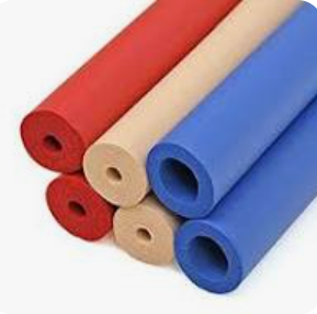 Cylindrical foam