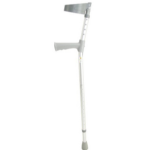 Coopers double adjustable elbow crutches